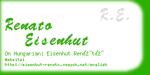 renato eisenhut business card